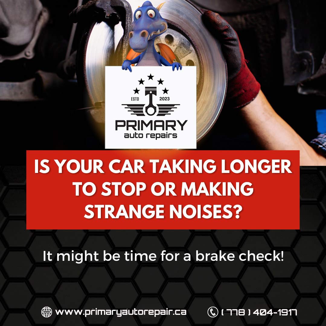 Primary's Logo on a Brake ad