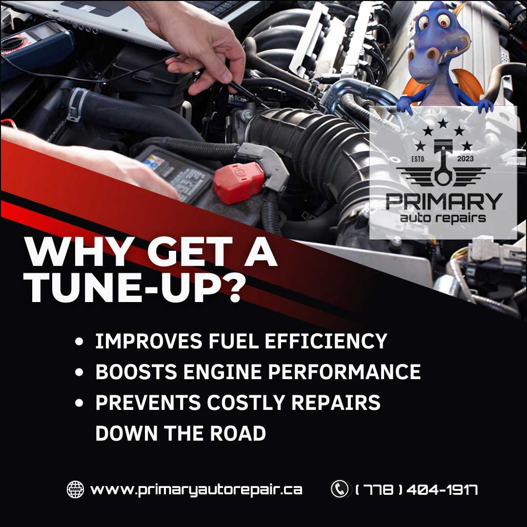 Primary's Logo on a 'Brake ad'Tune-Up' project